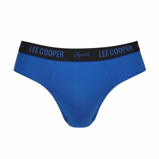 Lee Cooper Cooper Mens 5-Pack Comfort Briefs Синьо Мъжко бельо