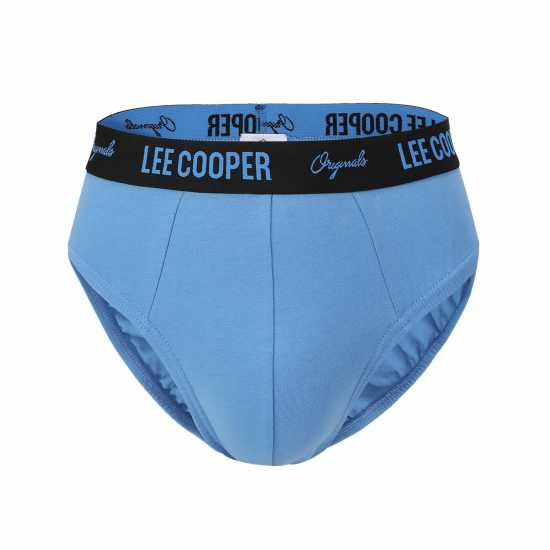 Lee Cooper Cooper Mens 5-Pack Comfort Briefs Синьо Мъжко бельо