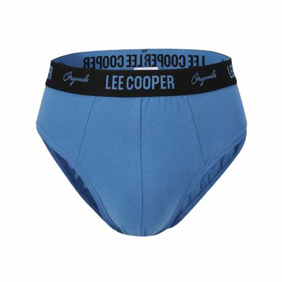 Lee Cooper Cooper Mens 5-Pack Comfort Briefs Синьо Мъжко бельо