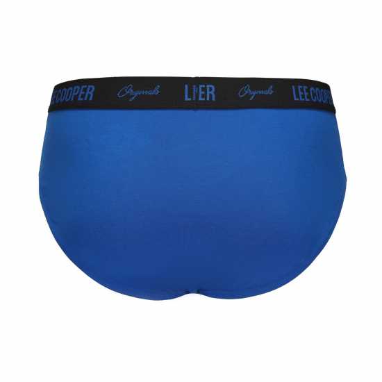 Lee Cooper Cooper Mens 5-Pack Comfort Briefs Синьо Мъжко бельо