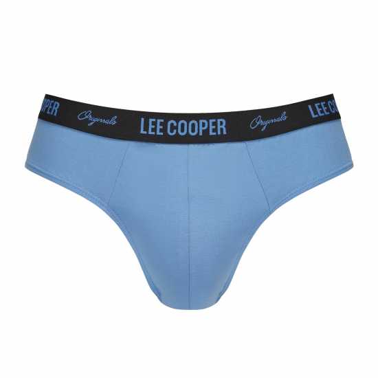 Lee Cooper Cooper Mens 5-Pack Comfort Briefs Синьо Мъжко бельо