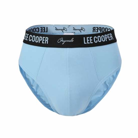 Lee Cooper Cooper Mens 5-Pack Comfort Briefs Синьо Мъжко бельо