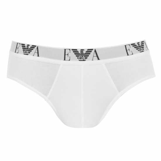 Emporio Armani 3 Pack Briefs White 16510 
