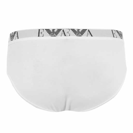 Emporio Armani 3 Pack Briefs White 16510 
