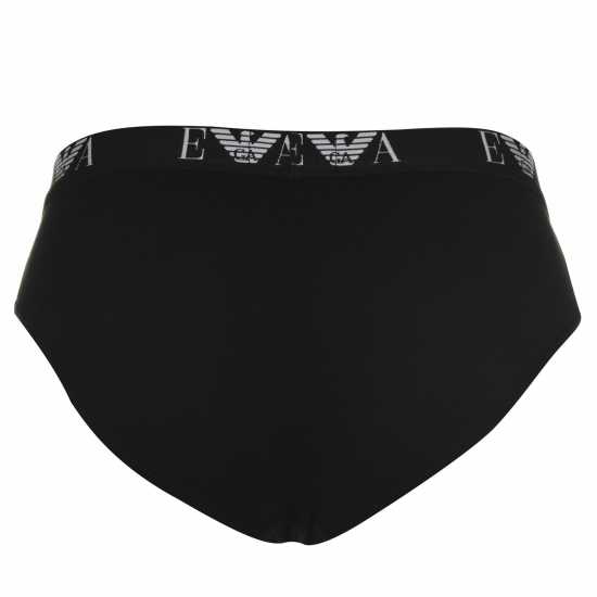 Emporio Armani 3 Pack Briefs Black 21320 