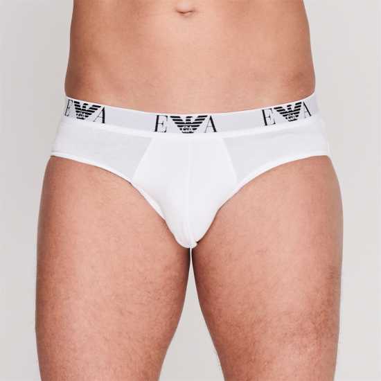Emporio Armani 3 Pack Briefs Blk/Nvy/Wh56110 
