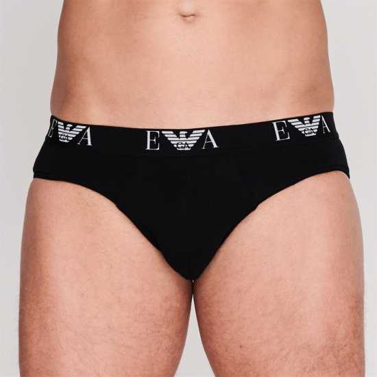 Emporio Armani 3 Pack Briefs Blk/Nvy/Wh56110 