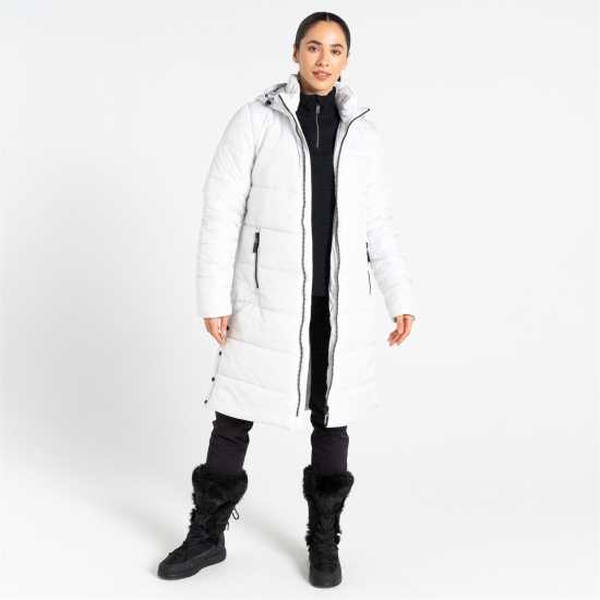 Dare2B Яке За Ски Dare 2B Women's Distinguish Water Resistant Hooded Knee Length Ski Jacket  