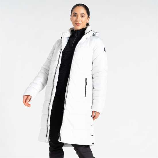 Dare2B Яке За Ски Dare 2B Women's Distinguish Water Resistant Hooded Knee Length Ski Jacket  