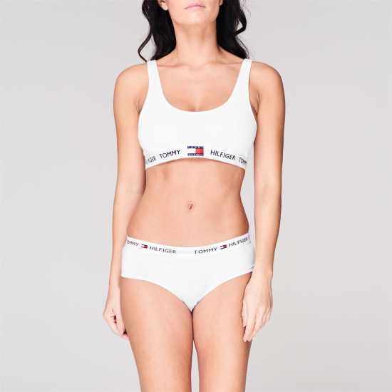 Tommy Hilfiger 85 Cotton Bralet Class White YCD 