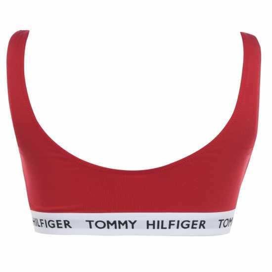 Tommy Hilfiger 85 Unpadded Bralette Tango Red XCN 