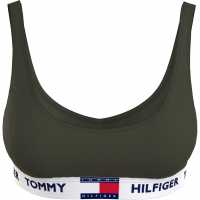 Tommy Hilfiger 85 Cotton Bralet Army Green RBN 