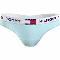 Tommy Hilfiger 85 Cotton Thong Aqua Glow 
