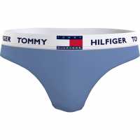 Tommy Hilfiger 85 Cotton Thong Moon Blue 