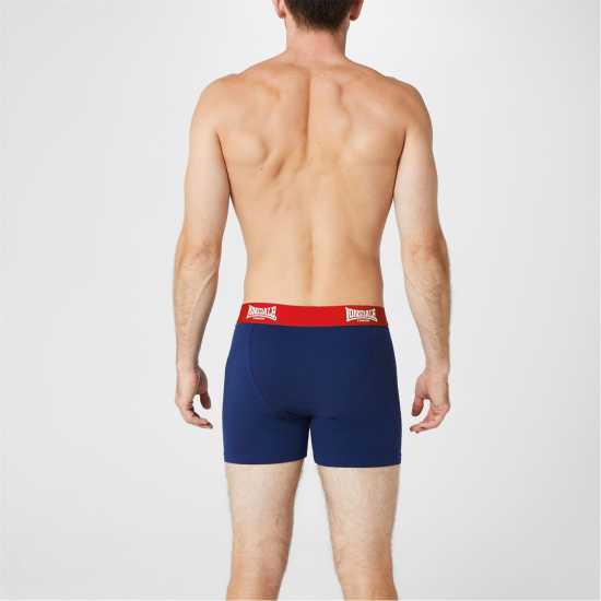Lonsdale Pack Trunk Mens Тъмно синьо Мъжко бельо