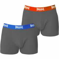 Lonsdale 2 Чифта Боксерки 2 Pack Trunk Mens