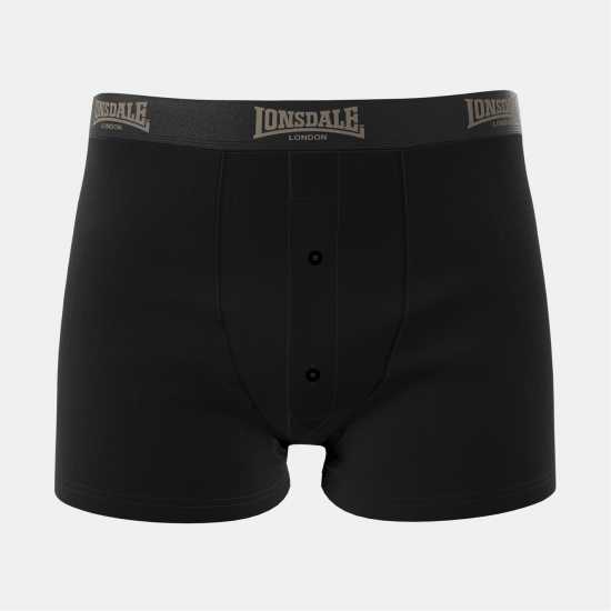Мъжки Боксерки Lonsdale 2 Pack Boxer Shorts Mens Мъжки Боксерки Lonsdale 2 Pack Boxer Shorts Mens
