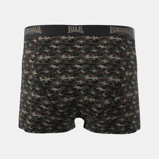 Мъжки Боксерки Lonsdale 2 Pack Boxer Shorts Mens Мъжки Боксерки Lonsdale 2 Pack Boxer Shorts Mens