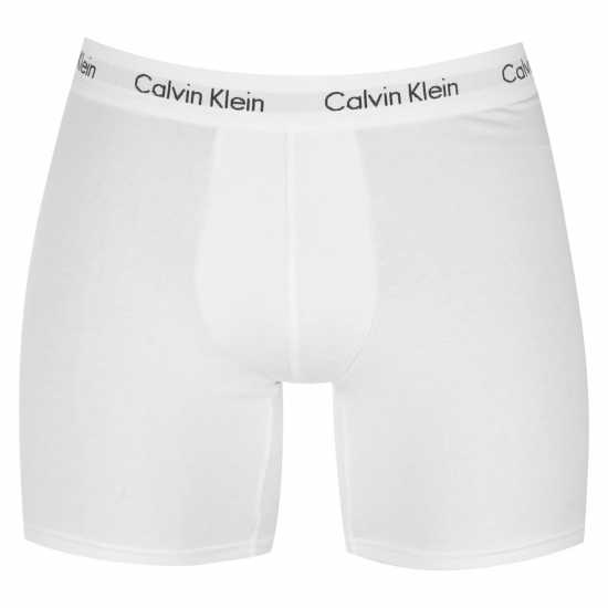 Мъжко бельо Calvin Klein 3 Pack Boxer Briefs Бяло Calvin Klein 3 Pack Boxer Briefs Бяло Мъжко бельо