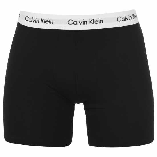 Мъжко бельо Calvin Klein 3 Pack Boxer Briefs Черно Calvin Klein 3 Pack Boxer Briefs Черно Мъжко бельо