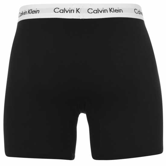 Мъжко бельо Calvin Klein 3 Pack Boxer Briefs Черно Calvin Klein 3 Pack Boxer Briefs Черно Мъжко бельо