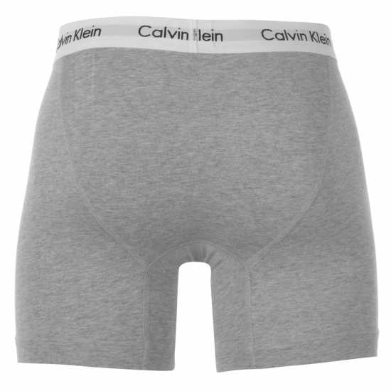 Мъжко бельо Calvin Klein 3 Pack Boxer Briefs Бяло/Черно/Сиво Calvin Klein 3 Pack Boxer Briefs Бяло/Черно/Сиво Мъжко бельо