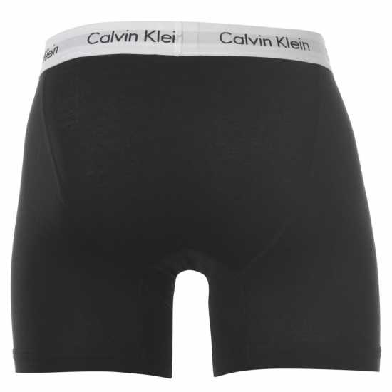 Calvin Klein 3 Pack Boxer Briefs Wht/Blk/Gry - Мъжко облекло за едри хора