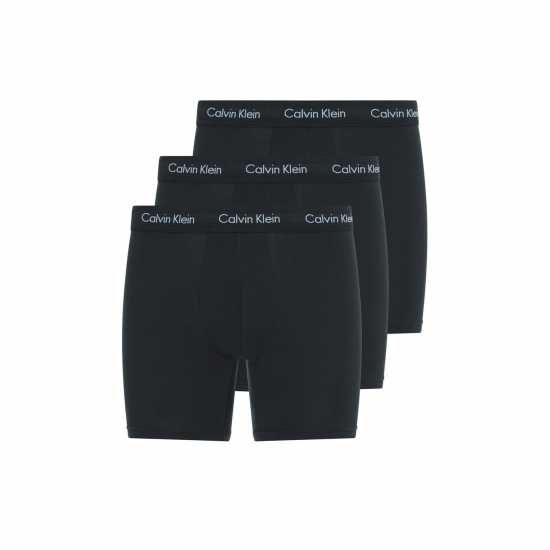 Calvin Klein 3 Pack Boxer Briefs Черно/Черно Wb Мъжко бельо