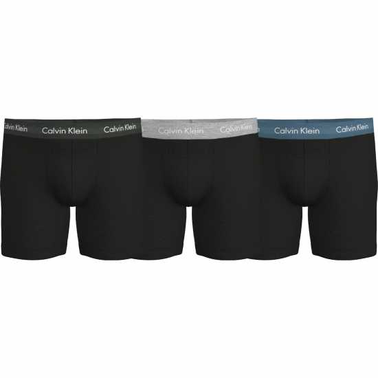 Calvin Klein Pack Boxer Briefs Black 1T7 Мъжко бельо