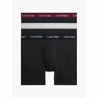 Calvin Klein 3 Pack Boxer Briefs Blk/Blk/BlkH54 Мъжко облекло за едри хора