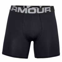 Under Armour Charged Cotton 6Inch 3 Pack Triple Black Мъжко облекло за едри хора