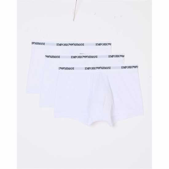 Emporio Armani Men's Trunks Бяло М0066 