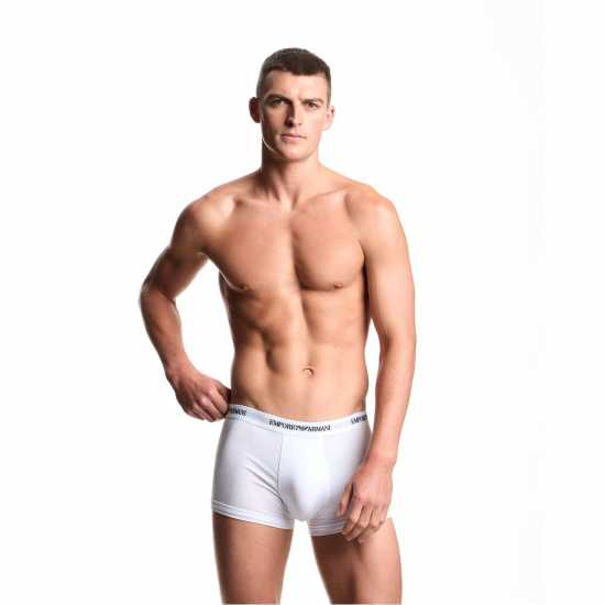 Emporio Armani Men's Trunks Бяло М0066 