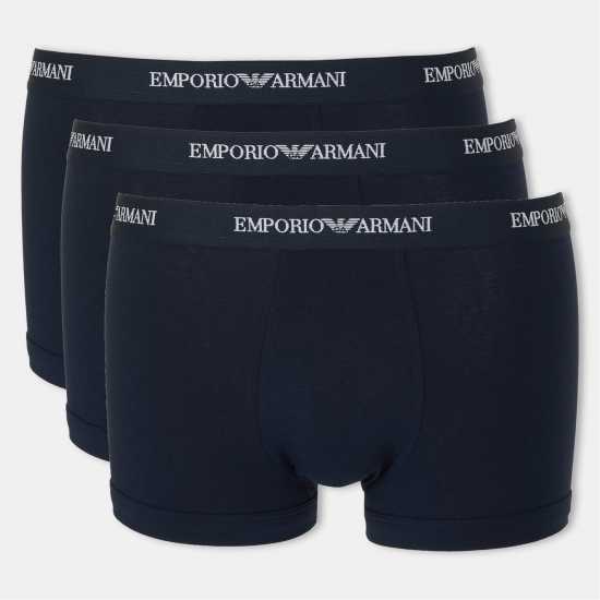 Emporio Armani Men's Trunks Тъмносин MB139 Emporio Armani Men's Trunks Тъмносин MB139