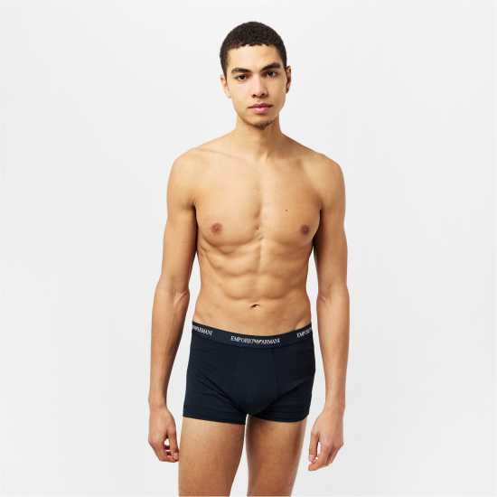 Emporio Armani Men's Trunks Тъмносин MB139 Emporio Armani Men's Trunks Тъмносин MB139