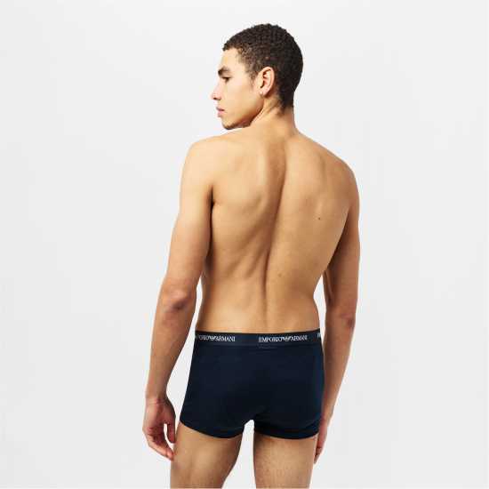 Emporio Armani Men's Trunks Тъмносин MB139 Emporio Armani Men's Trunks Тъмносин MB139