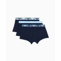 Emporio Armani Mens Core Logo Boxers 3-Pack  