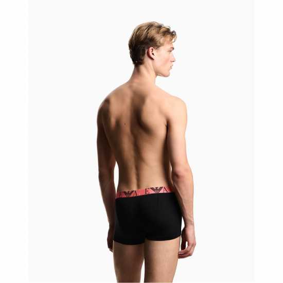 Emporio Armani Mens Core Logo Boxers 3-Pack Black 