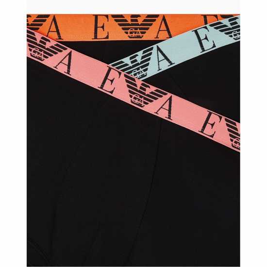 Emporio Armani Mens Core Logo Boxers 3-Pack Black 