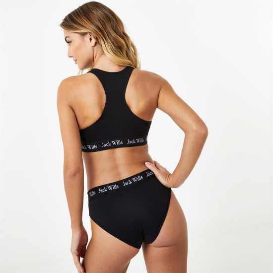 Дамско бельо Jack Wills Dibsdall Multipack Bralette 2 Pack Черно Jack Wills Dibsdall Multipack Bralette 2 Pack Черно Дамско бельо