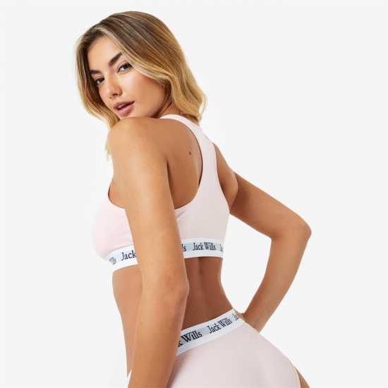 Дамско бельо Jack Wills Dibsdall Multipack Bralette 2 Pack Розово/Тъмно синьо Jack Wills Dibsdall Multipack Bralette 2 Pack Розово/Тъмно синьо Дамско бельо