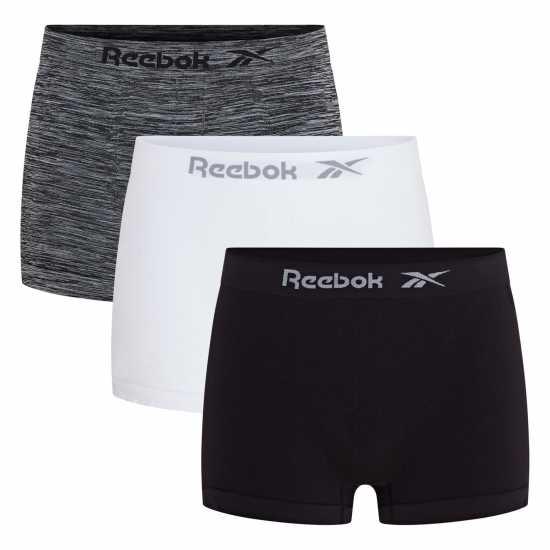 Reebok 3 Pack Mens Seamless Boxers Dale Reebok 3 Pack Mens Seamless Boxers Dale