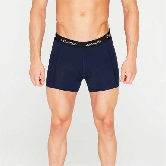 Мъжко бельо Calvin Klein 2 Чифта Боксерки 2 Pack Trunks Нви/Нви ОПП Calvin Klein 2 Чифта Боксерки 2 Pack Trunks Нви/Нви ОПП Мъжко бельо