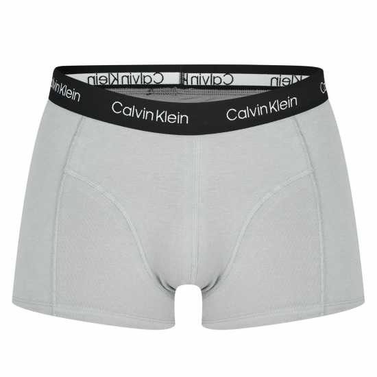 Calvin Klein 2 Чифта Боксерки 2 Pack Trunks Сиво/Сиво 3OU Мъжко бельо
