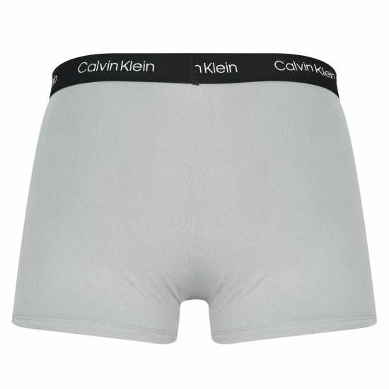Calvin Klein 2 Чифта Боксерки 2 Pack Trunks Сиво/Сиво 3OU Мъжко бельо