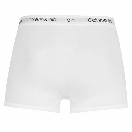 Мъжко бельо Calvin Klein 2 Чифта Боксерки 2 Pack Trunks Бяло/Бяло 100 Calvin Klein 2 Чифта Боксерки 2 Pack Trunks Бяло/Бяло 100 Мъжко бельо