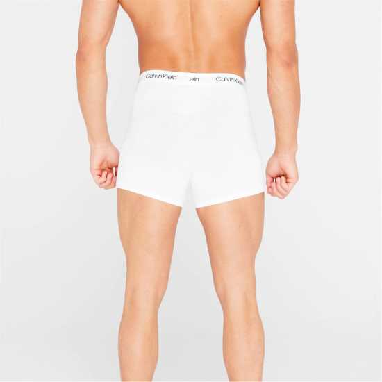 Мъжко бельо Calvin Klein 2 Чифта Боксерки 2 Pack Trunks Бяло/Бяло 100 Calvin Klein 2 Чифта Боксерки 2 Pack Trunks Бяло/Бяло 100 Мъжко бельо