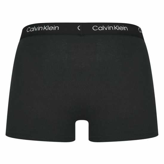 Calvin Klein 2 Чифта Боксерки 2 Pack Trunks Черно/Черно 001 Мъжко бельо