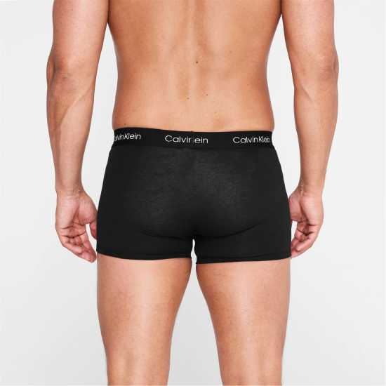 Calvin Klein 2 Чифта Боксерки 2 Pack Trunks Черно/Черно 001 Мъжко бельо