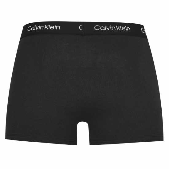 Calvin Klein 2 Чифта Боксерки 2 Pack Trunks Черно/Син 6ZR Мъжко бельо